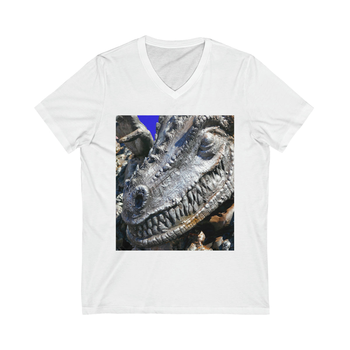 Delectable Vision - Unisex Jersey Short Sleeve V-Neck Tee - Fry1Productions