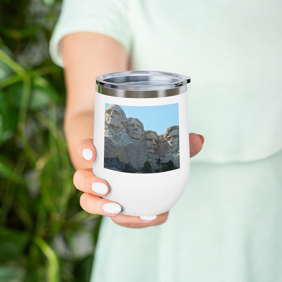 History Remembered Forever - 12 oz Insulated Wine Tumbler - Fry1Productions