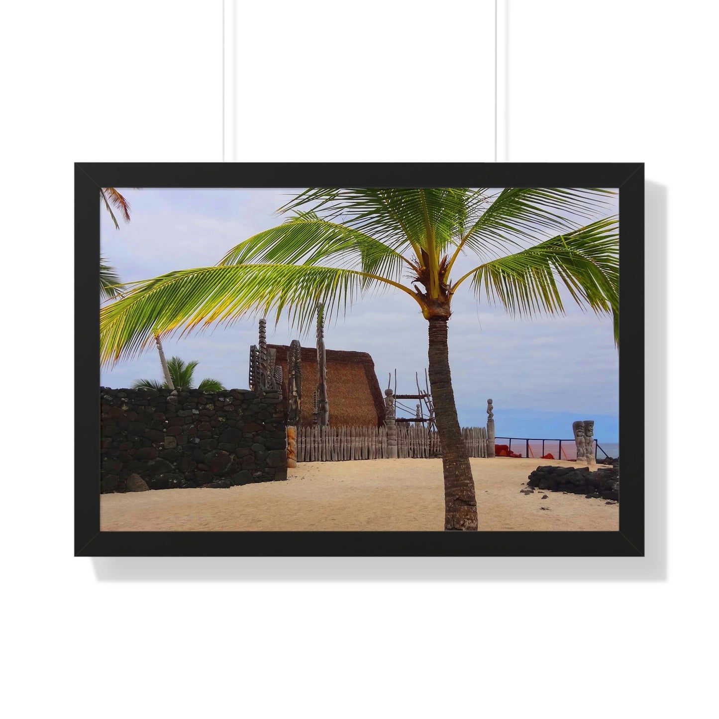 Florescence Hale O Keawe - Framed Horizontal Poster - Fry1Productions