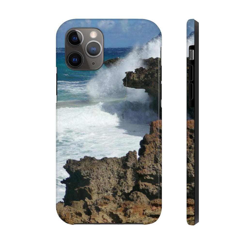 "Surfer's Saving Rope" - iPhone Tough Case - Fry1Productions