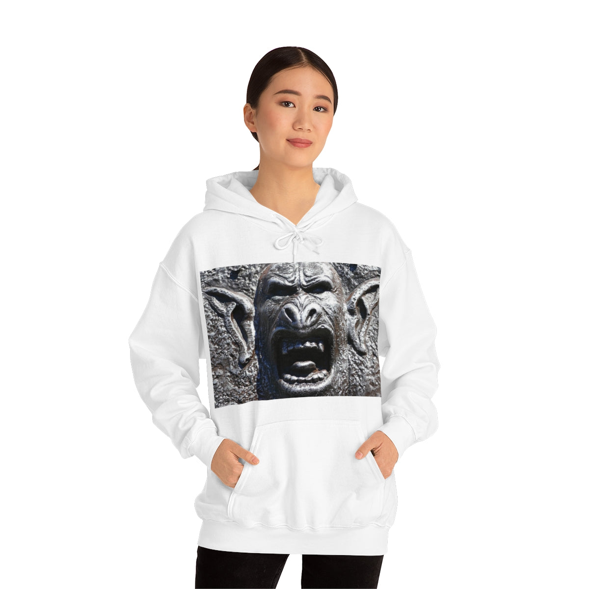 Frenzy Scream - Unisex Heavy Blend Hooded Sweatshirt - Fry1Productions