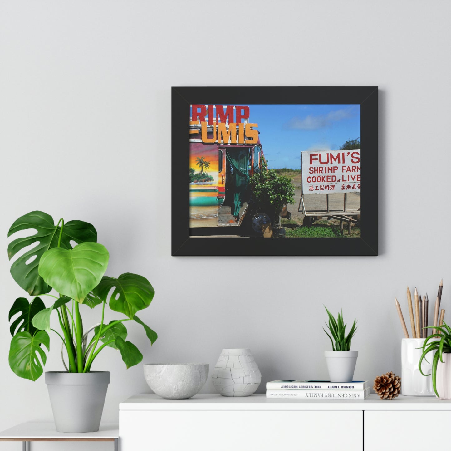 Kaulana Delights - Framed Horizontal Poster - Fry1Productions