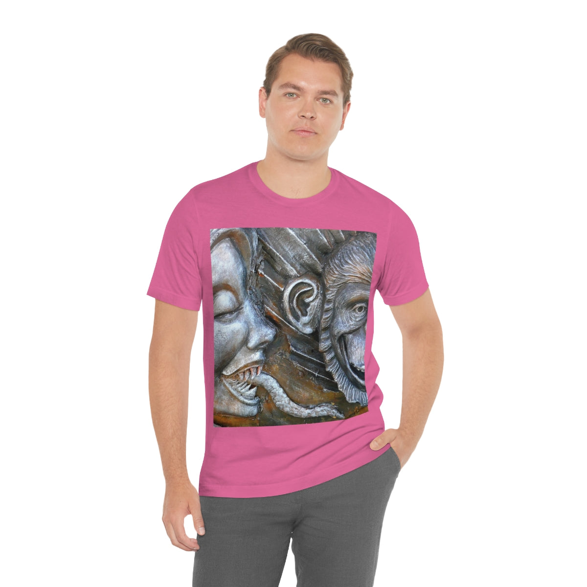Snakily Speaking - Unisex Jersey Short Sleeve T-Shirt - Fry1Productions
