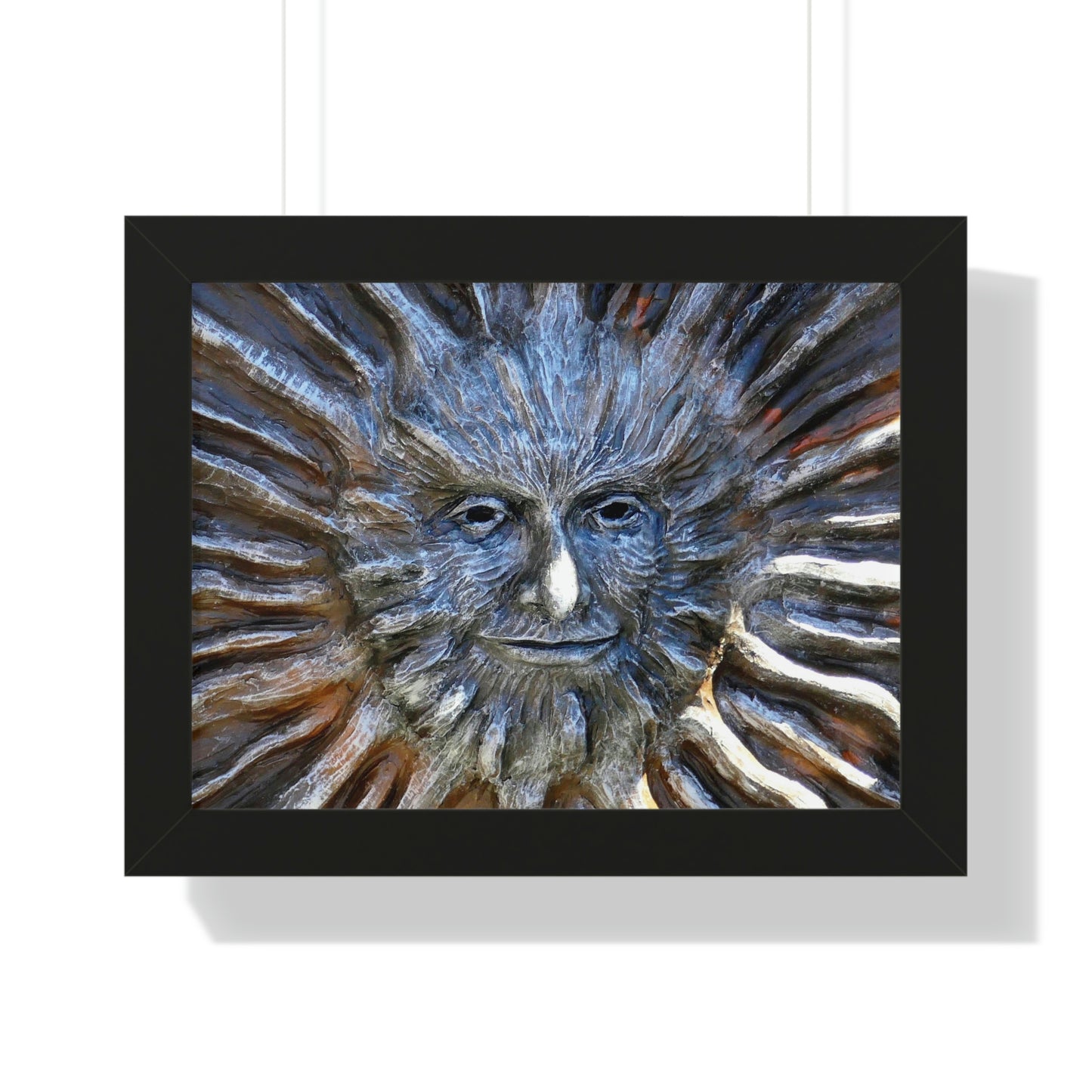 Sun God - Framed Horizontal Poster - Fry1Productions