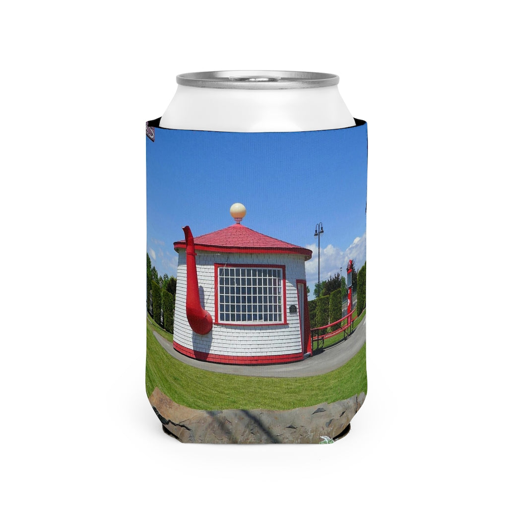 Teapot Dome Memorial Park - Can Cooler Neoprene Sleeve 12oz - Fry1Productions