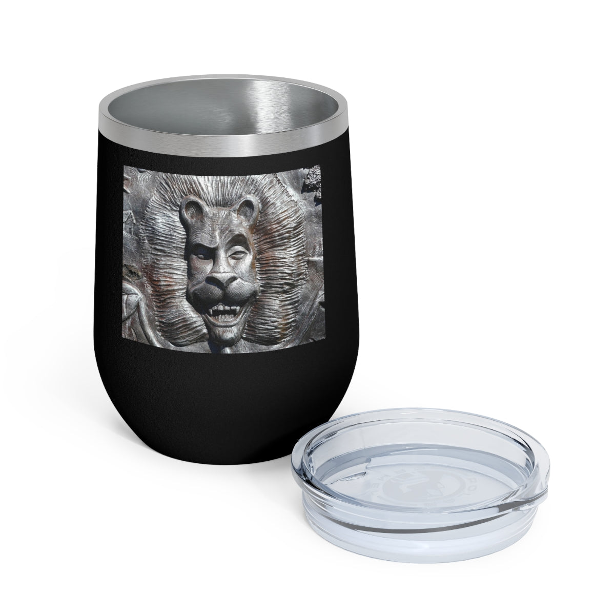 Lion's Friends Forever - 12 oz Insulated Wine Tumbler - Fry1Productions