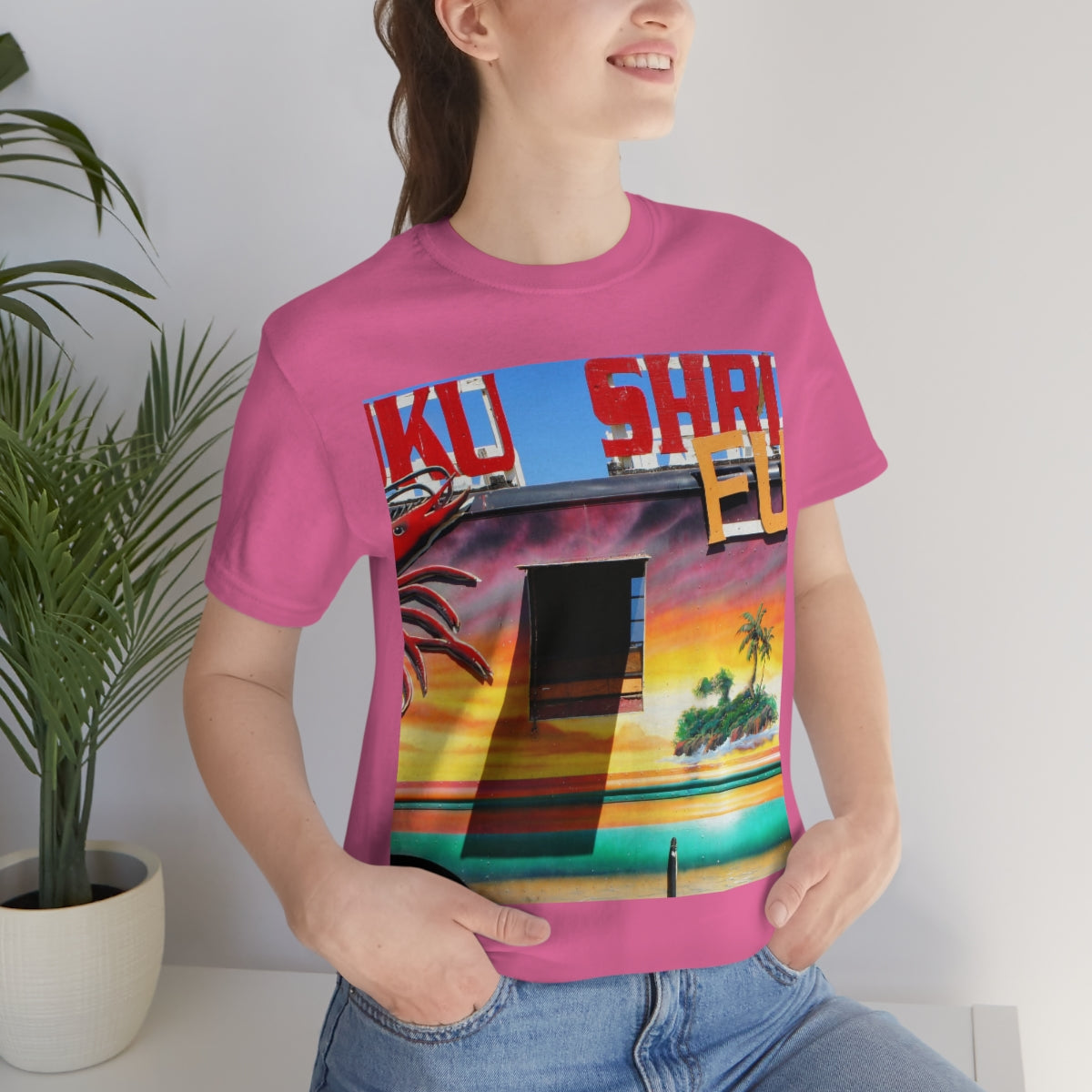Island Love - Unisex Jersey Short Sleeve T-Shirt - Fry1Productions