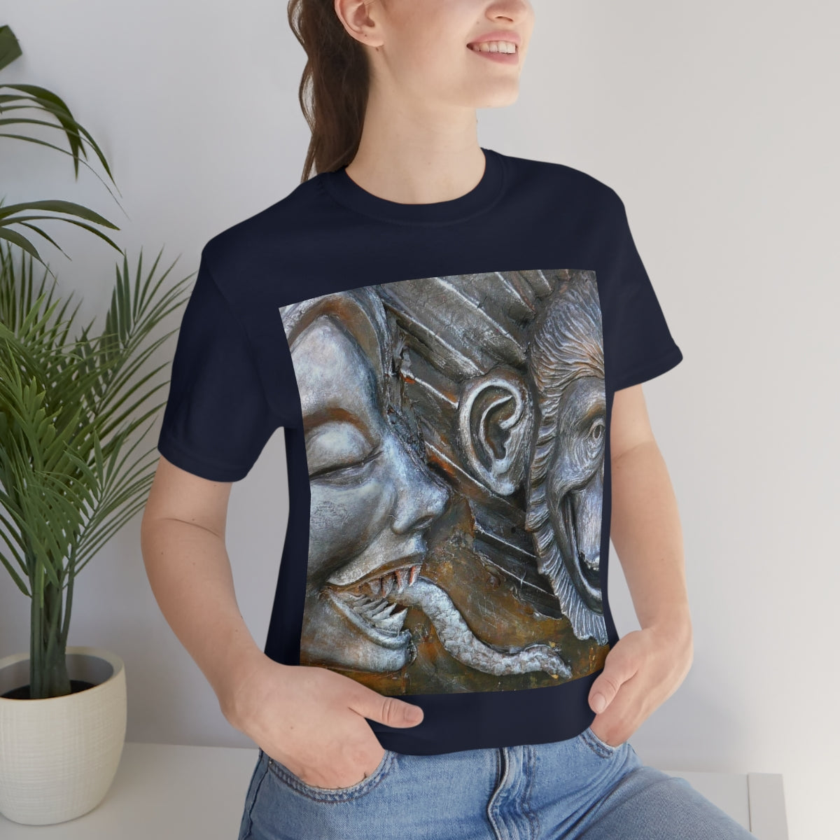 Snakily Speaking - Unisex Jersey Short Sleeve T-Shirt - Fry1Productions