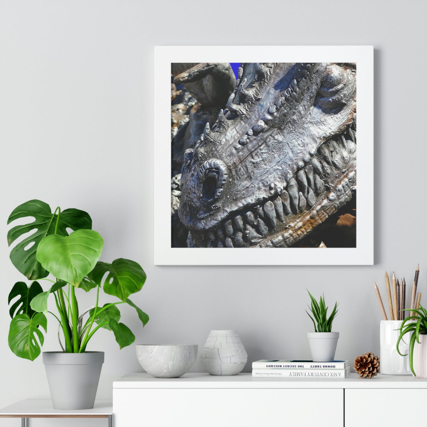 Delectable Vision - Framed Vertical Poster - Fry1Productions