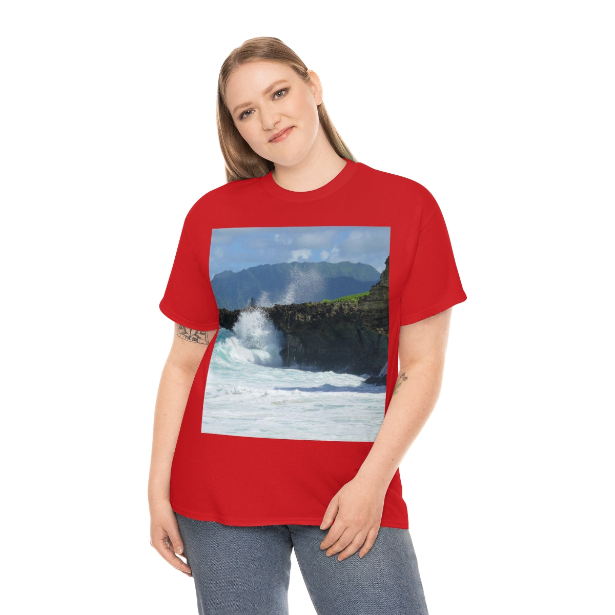 Rockin Surfer's Rope - Unisex Heavy Cotton Tee - Fry1Productions