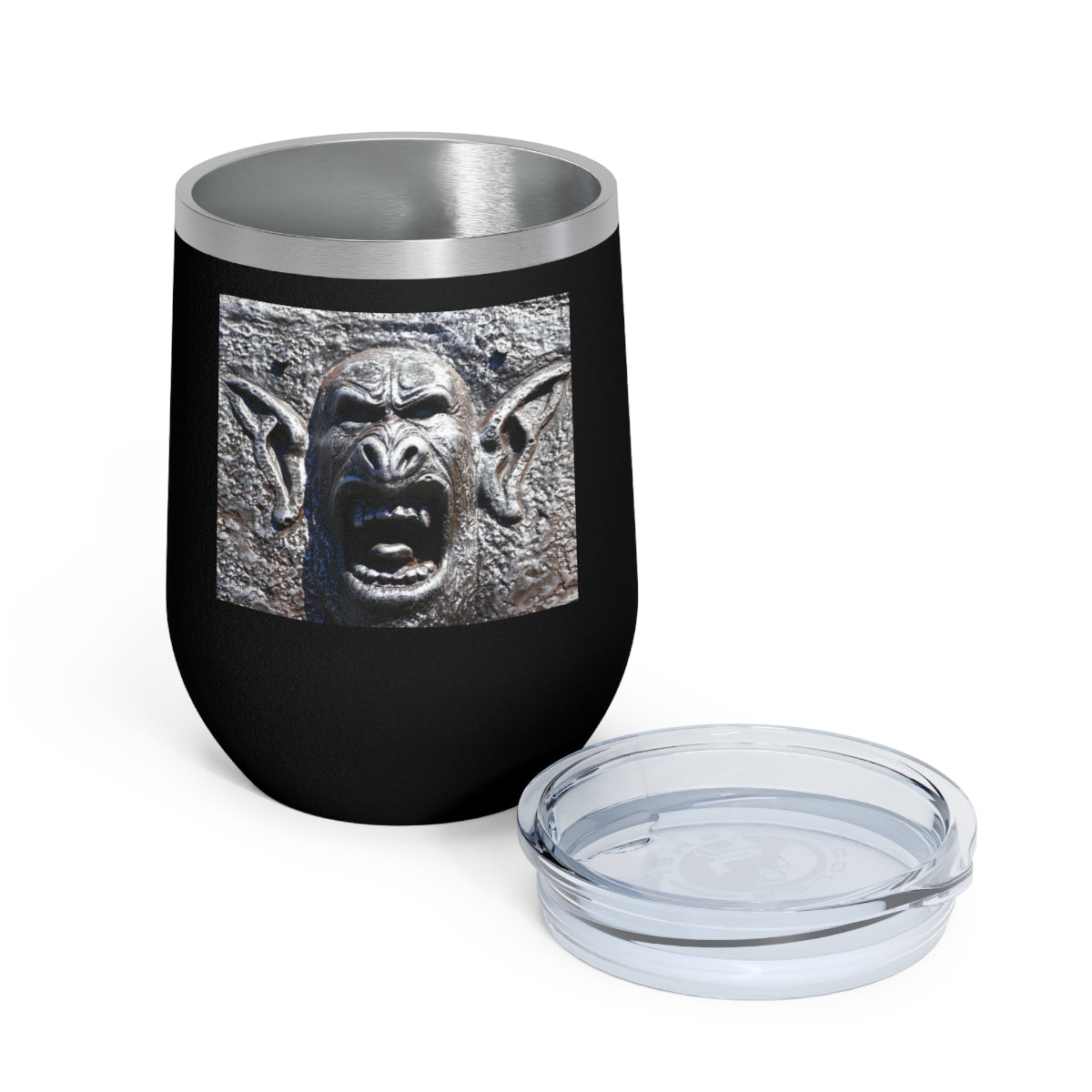Frenzy Scream - 12 oz Insulated Wine Tumbler - Fry1Productions