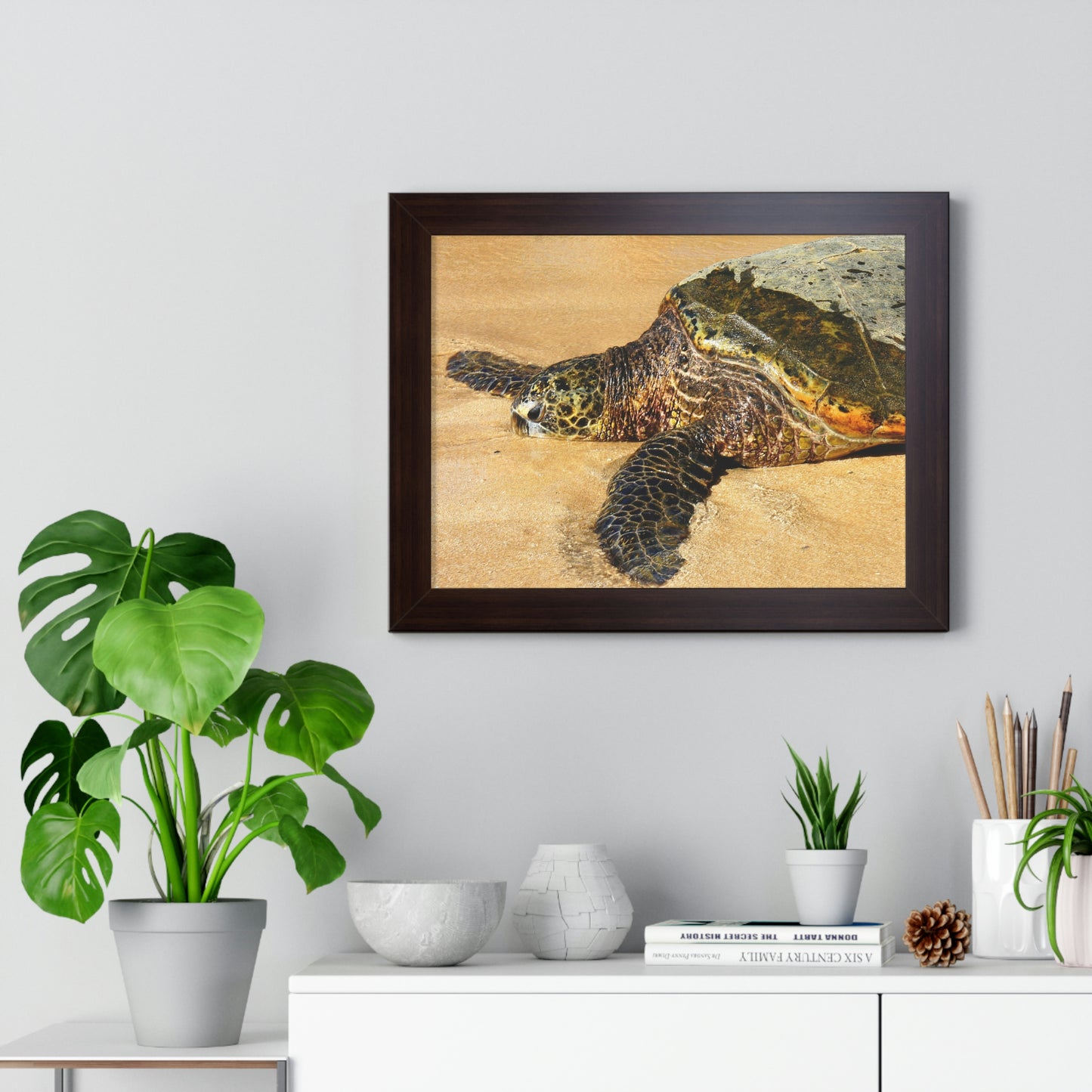 Glistening Journey - Framed Horizontal Poster - Fry1Productions