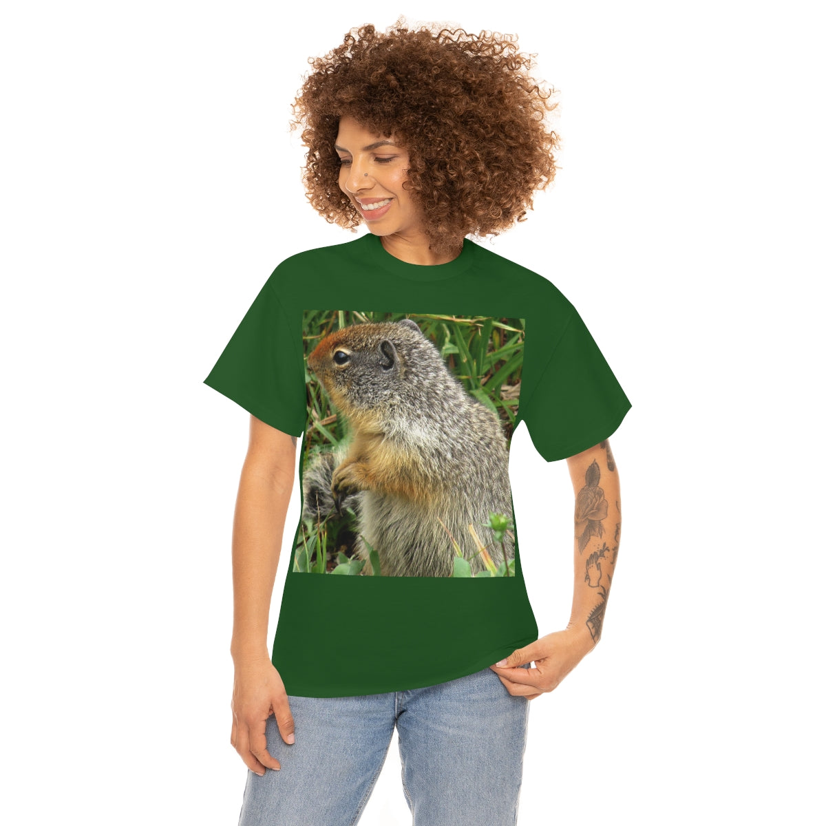 Inquisitive Stare - Unisex Heavy Cotton Tee - Fry1Productions