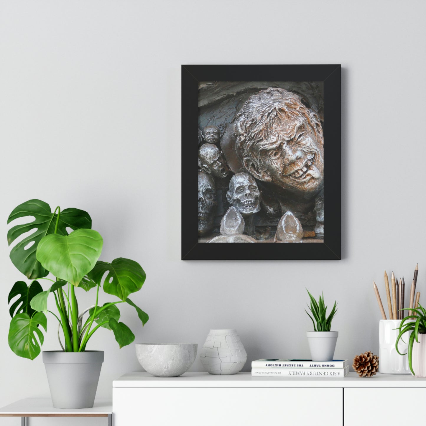 Waiting for the King - Framed Vertical Poster - Fry1Productions
