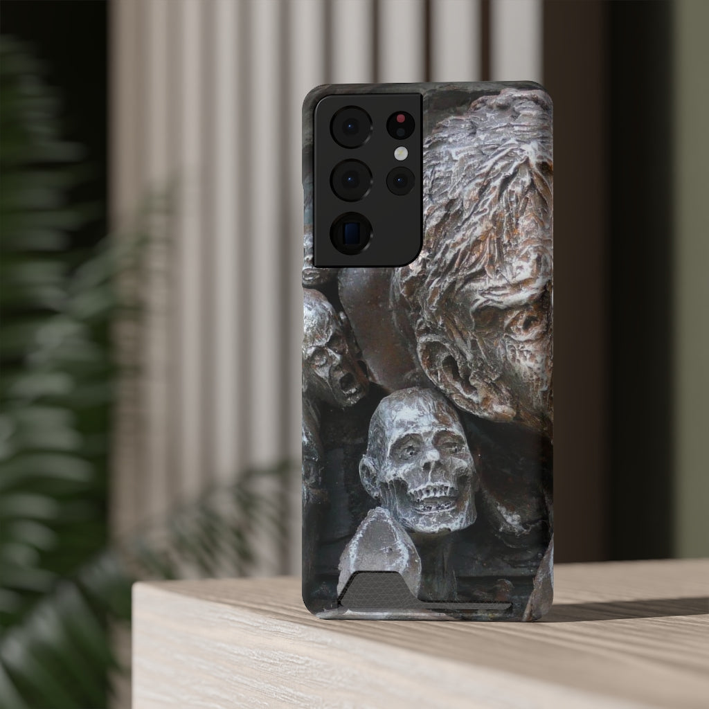 "Waiting for the King" - Galaxy S22 S21 & iPhone 13 Case With Card Holder - Fry1Productions