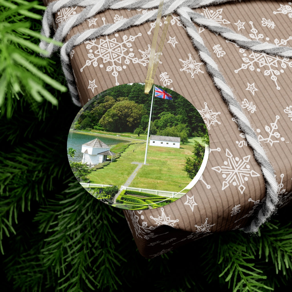 Magnificent Grandiose Views - Glass Ornament - Fry1Productions