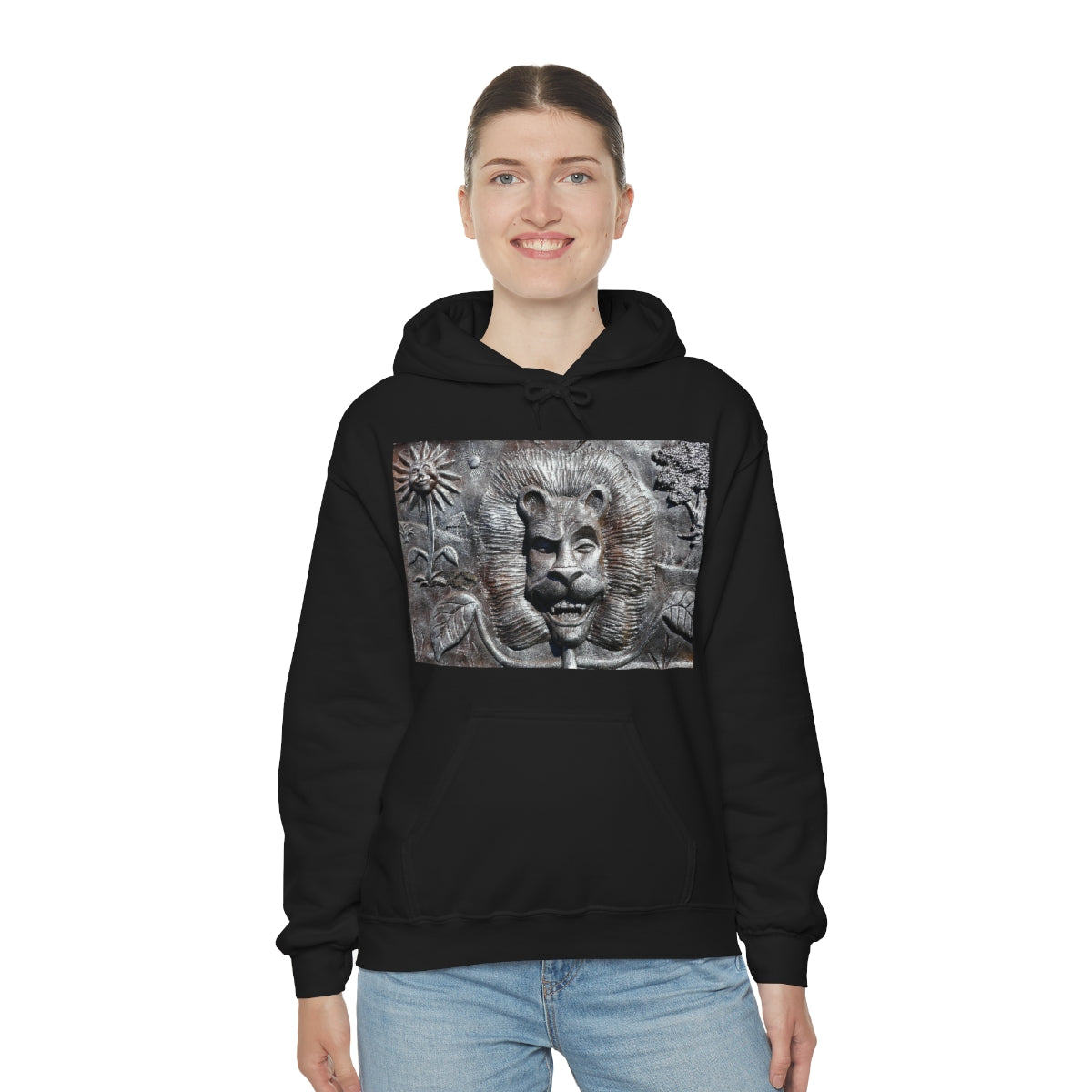 Lion's Friends Forever - Unisex Heavy Blend Hooded Sweatshirt - Fry1Productions