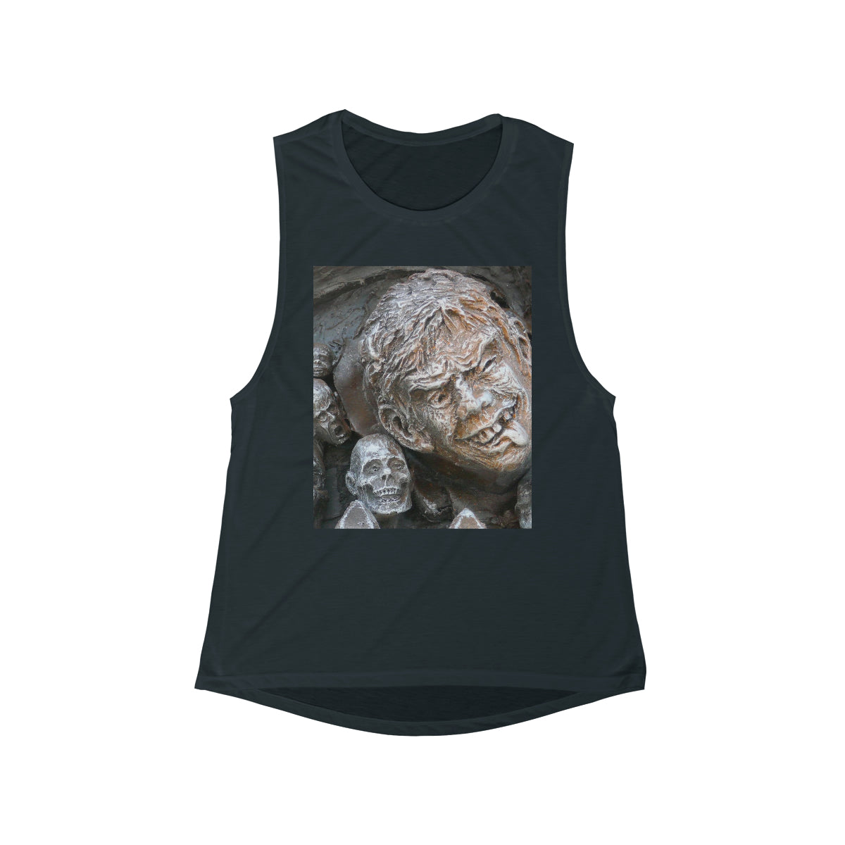 Waiting for the King - Women's Flowy Scoop Muscle Tank - Fry1Productions