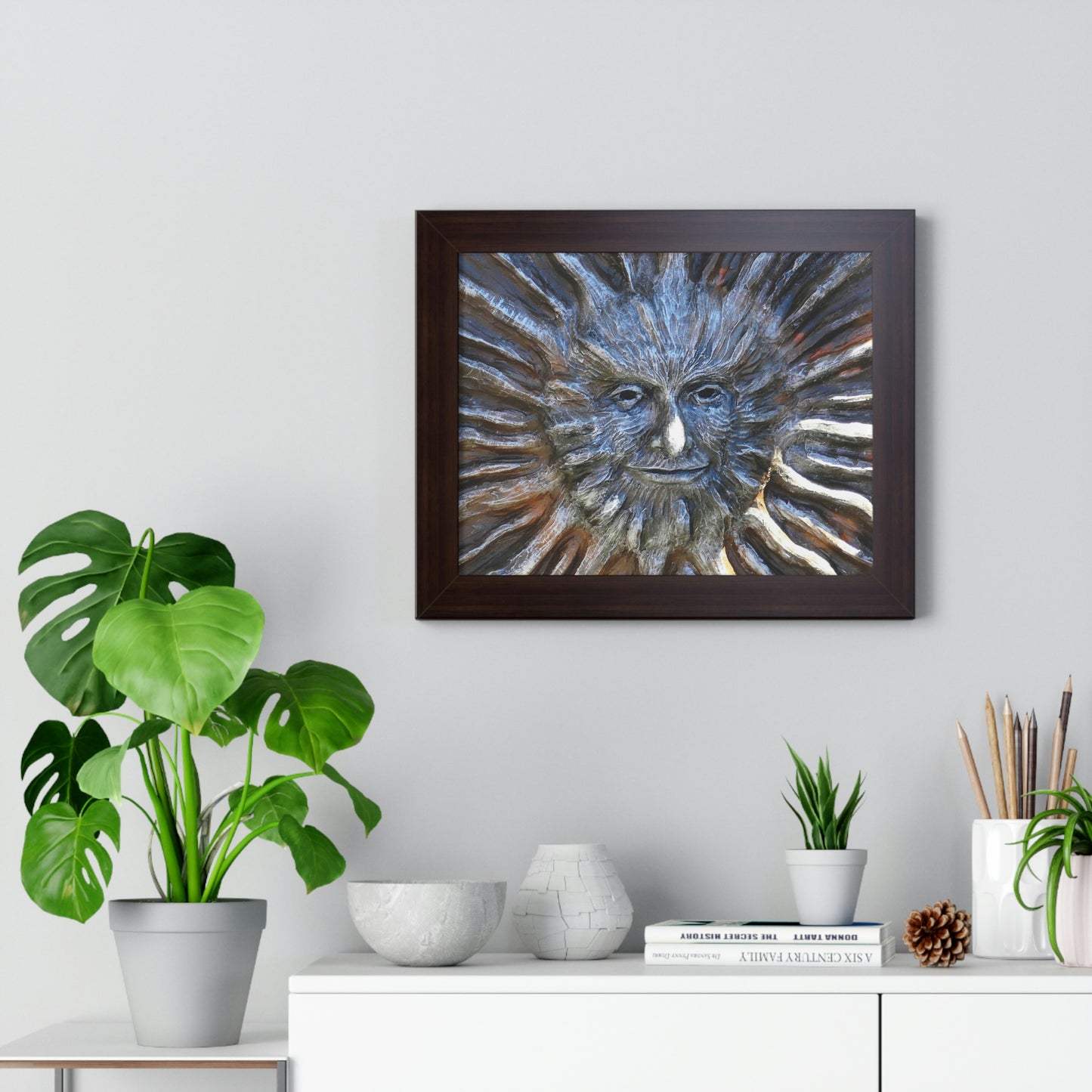Sun God - Framed Horizontal Poster - Fry1Productions