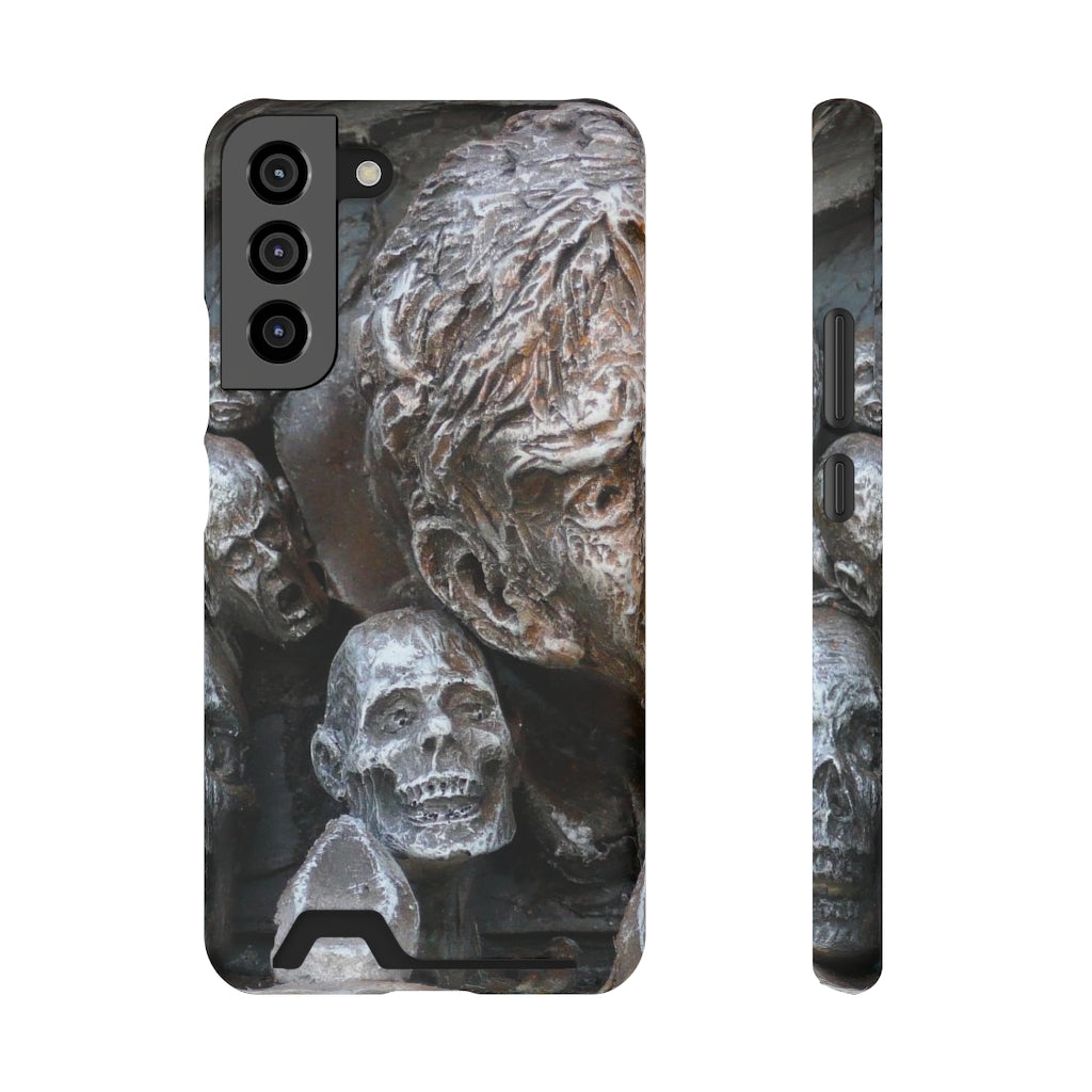 "Waiting for the King" - Galaxy S22 S21 & iPhone 13 Case With Card Holder - Fry1Productions