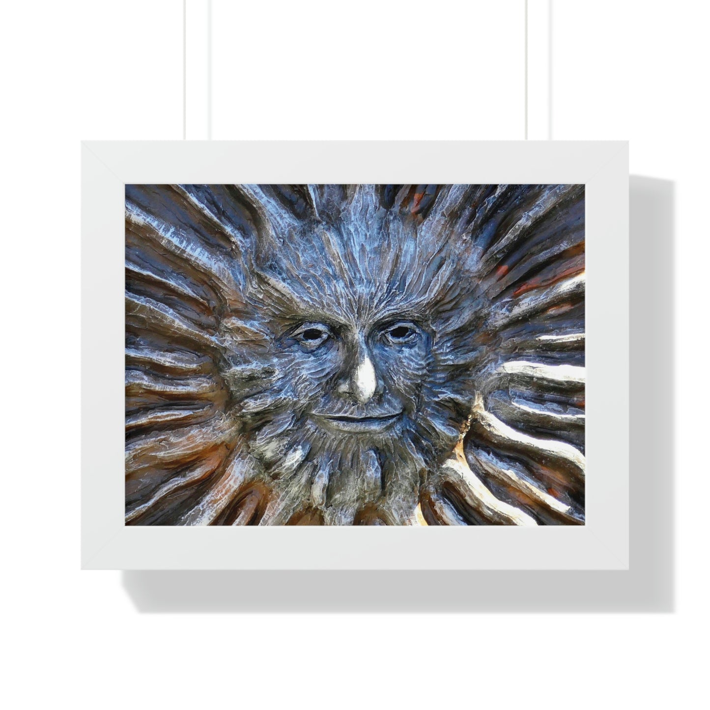 Sun God - Framed Horizontal Poster - Fry1Productions