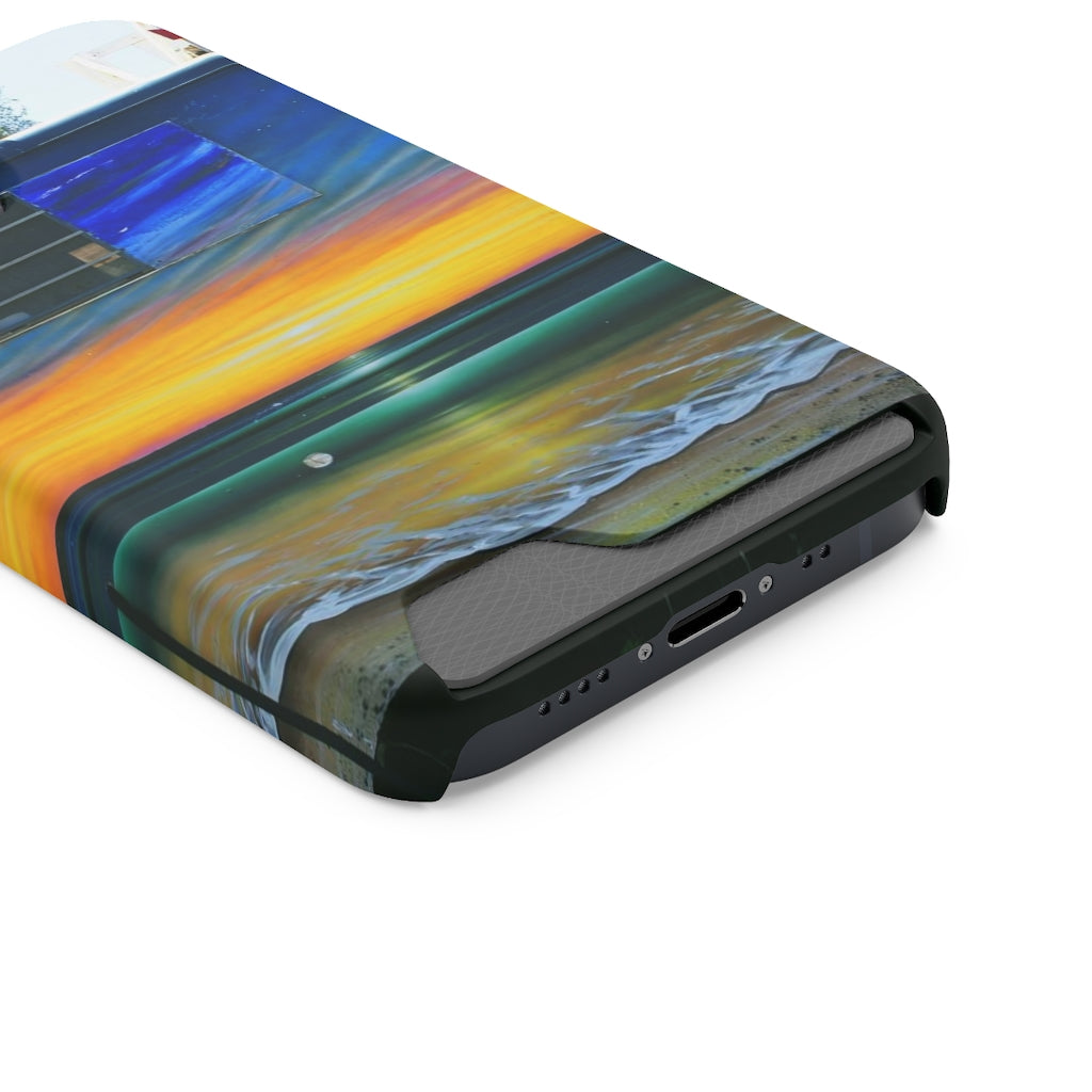 "Fumis Aloha" - Galaxy S22 S21 & iPhone 13 Case With Card Holder - Fry1Productions