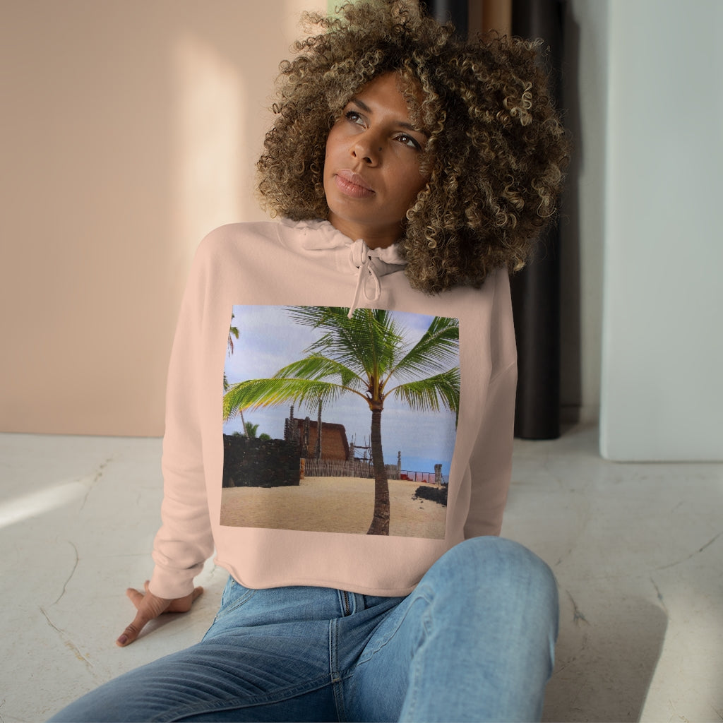 Floresence Hale O Keawe - Crop Hoodie - Fry1Productions