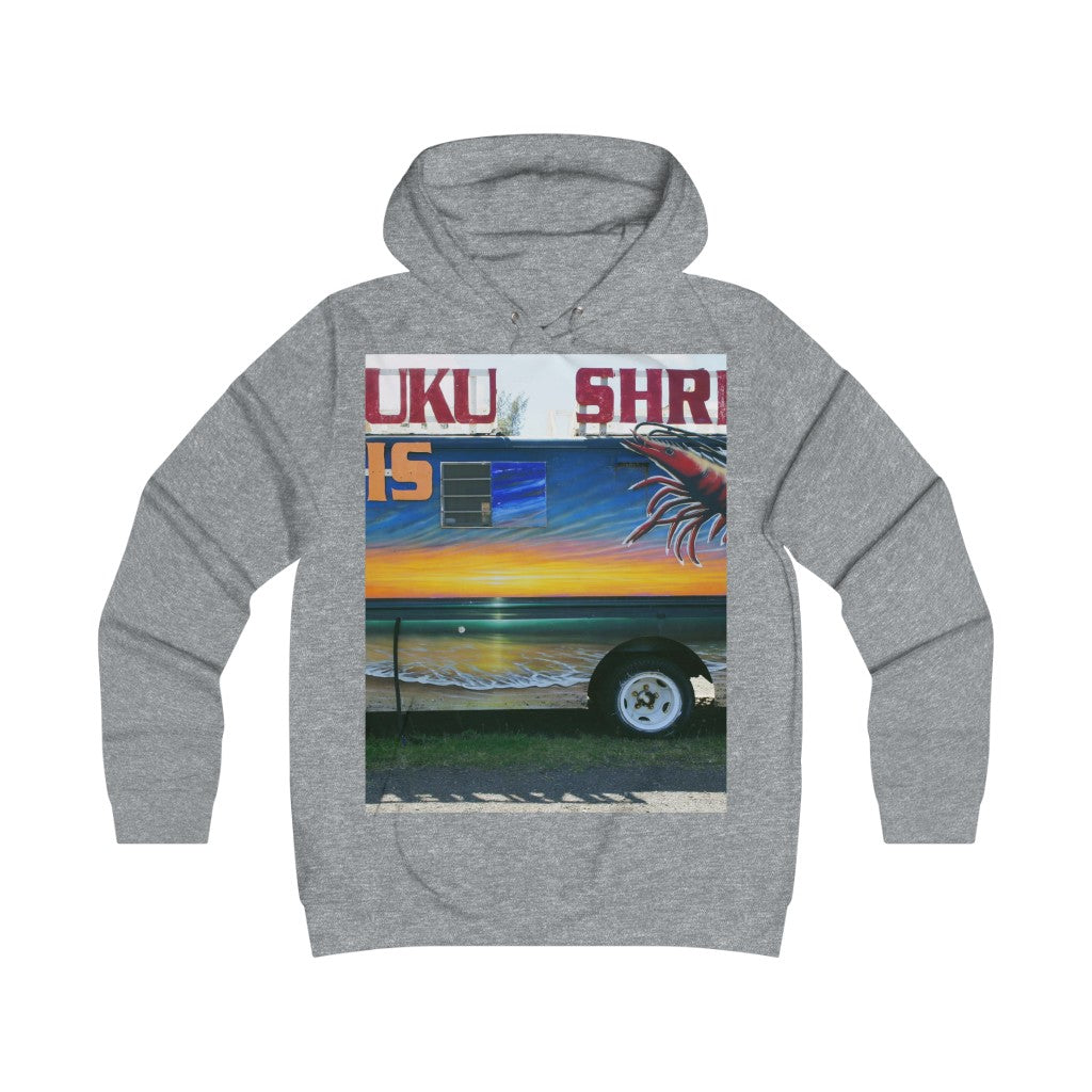 "Fumis Aloha" - Girlie College Hoodie - Fry1Productions