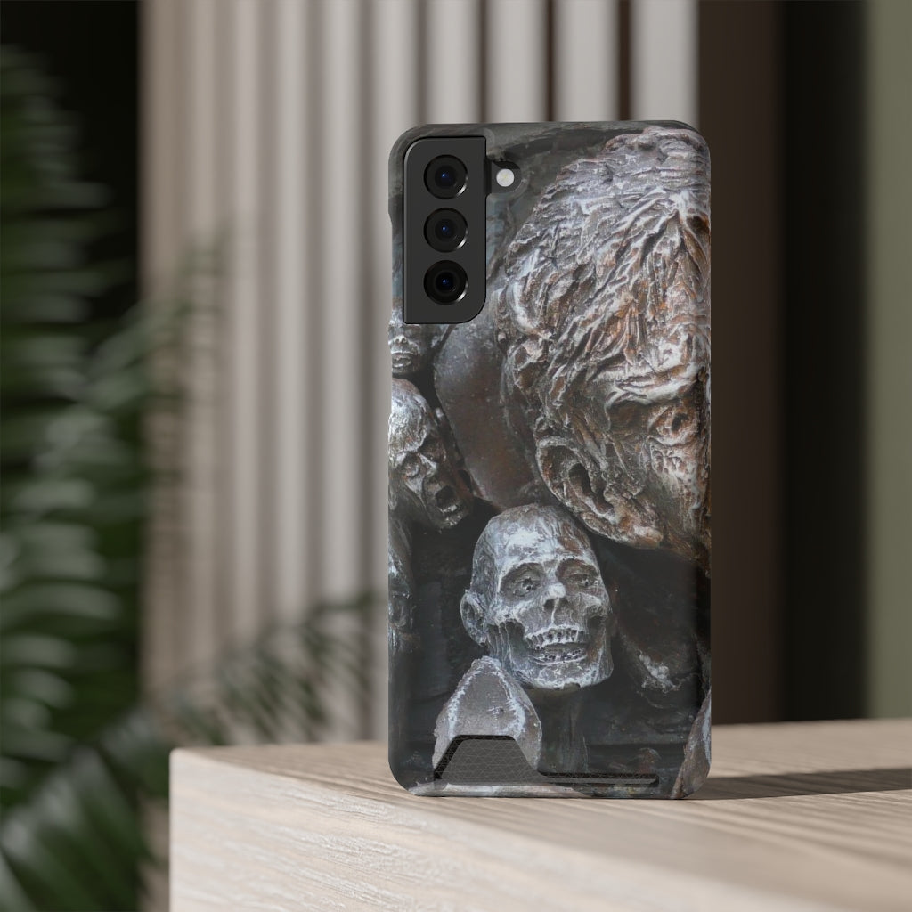 "Waiting for the King" - Galaxy S22 S21 & iPhone 13 Case With Card Holder - Fry1Productions