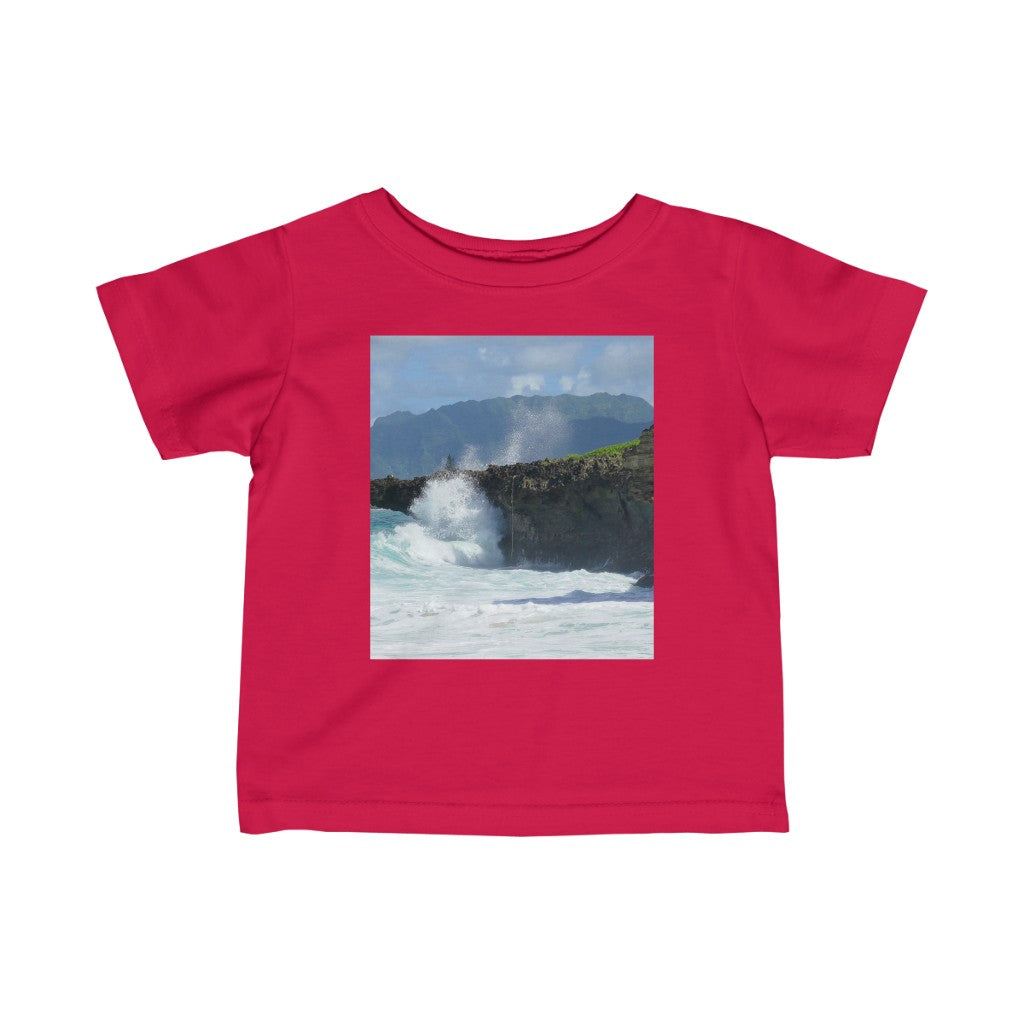 Rockin Surfer's Rope - Infant Fine Jersey Tee - Fry1Productions