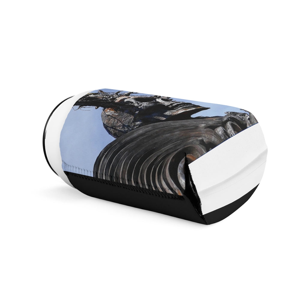 Skull Warrior - Can Cooler Neoprene Sleeve 12oz - Fry1Productions