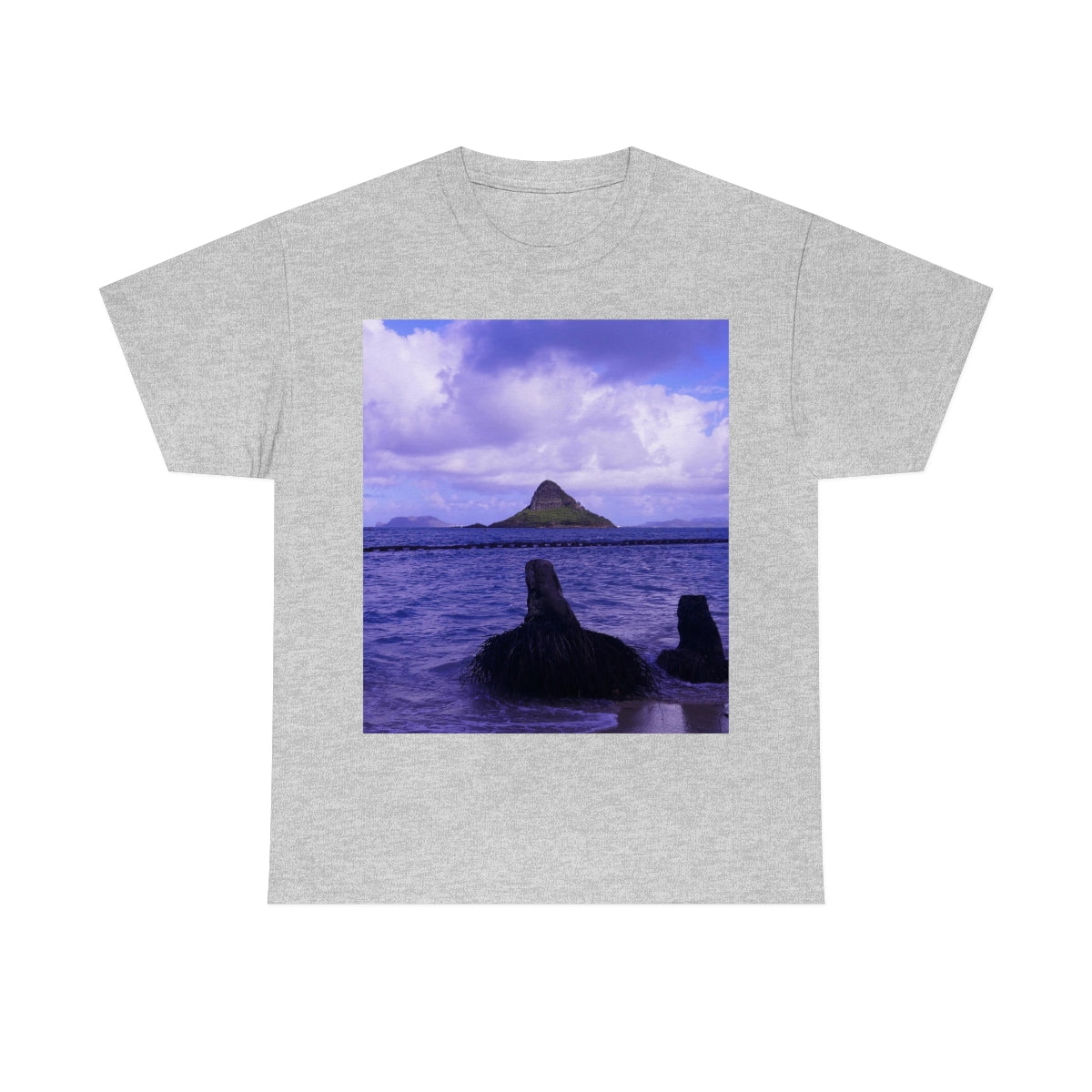Wade To Chinaman's Hat - Unisex Heavy Cotton Tee - Fry1Productions