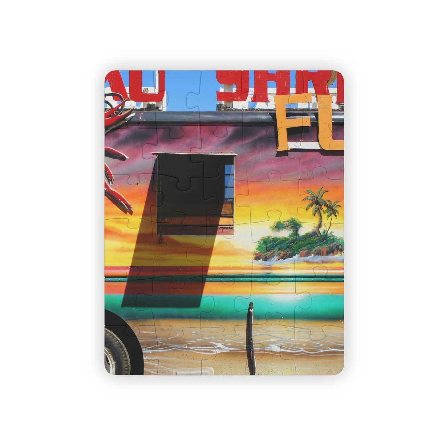 Island Love - Kids' Puzzle, 30-Piece - Fry1Productions