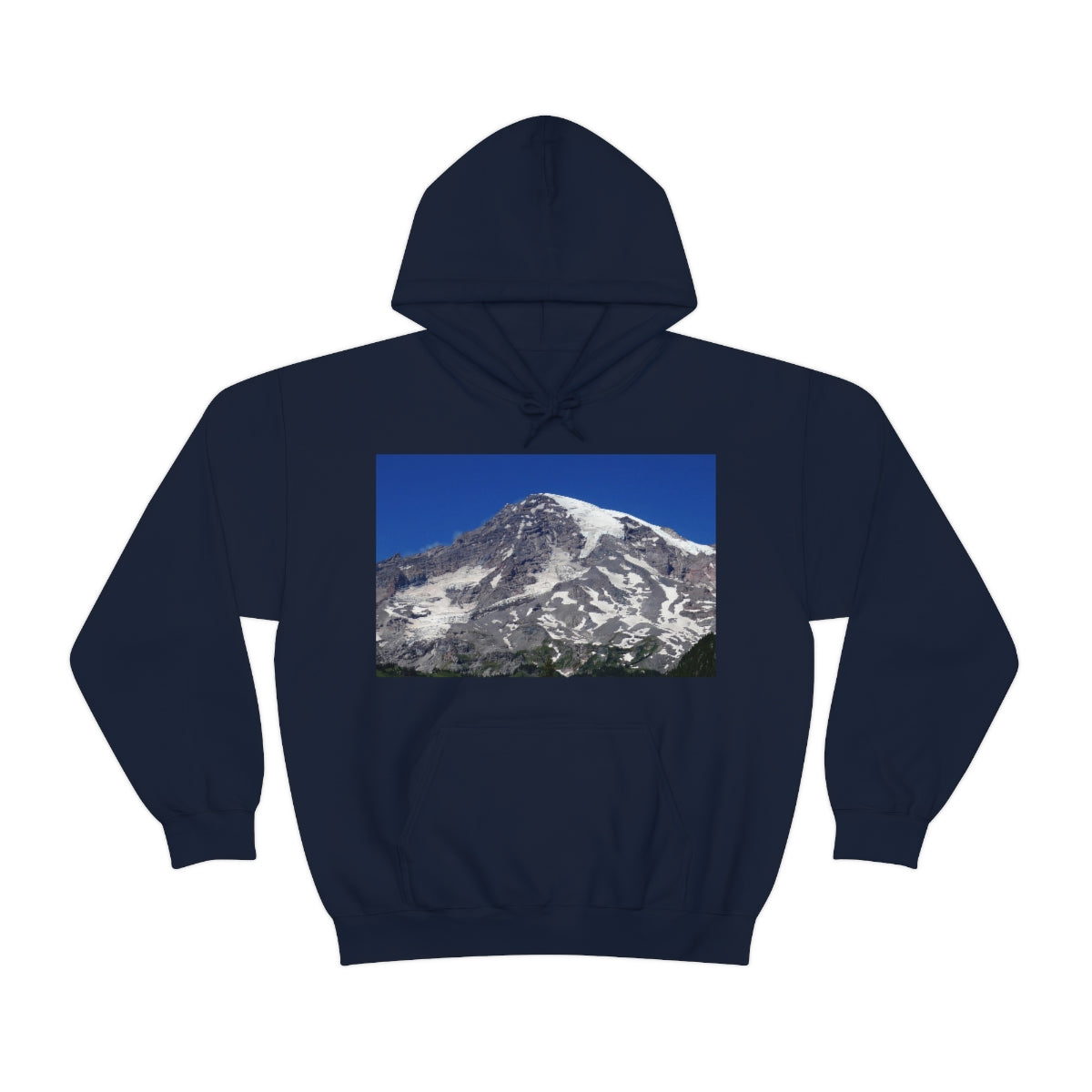 Majestic Mt. Rainier - Unisex Heavy Blend Hooded Sweatshirt - Fry1Productions