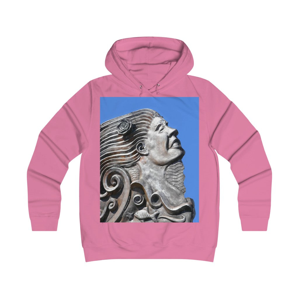 "Nymph Beauty" - Girlie College Hoodie - Fry1Productions