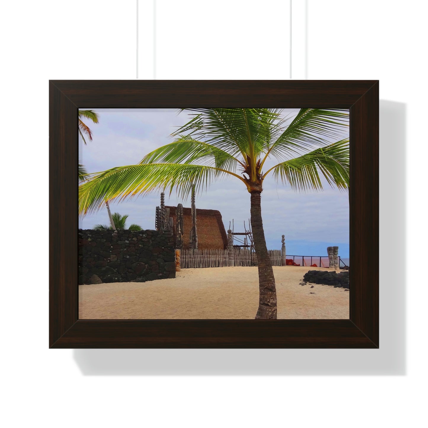 Florescence Hale O Keawe - Framed Horizontal Poster - Fry1Productions