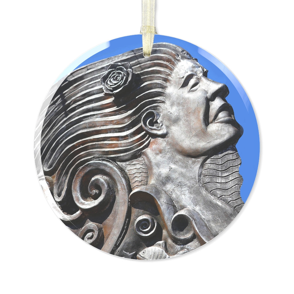Nymph Beauty - Glass Ornament - Fry1Productions