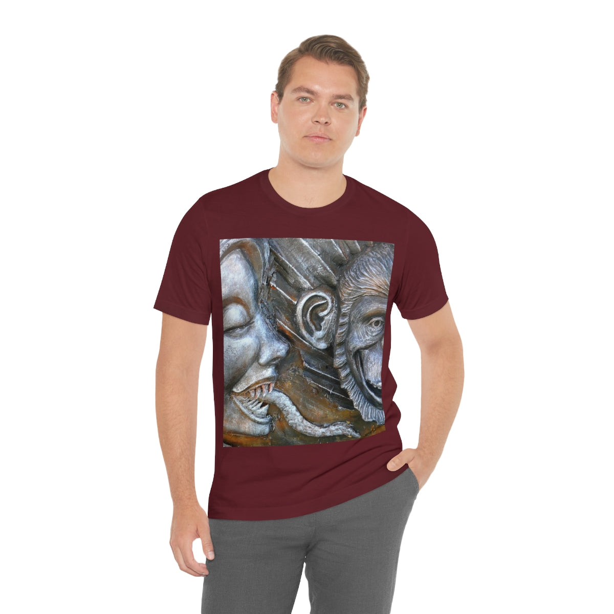Snakily Speaking - Unisex Jersey Short Sleeve T-Shirt - Fry1Productions