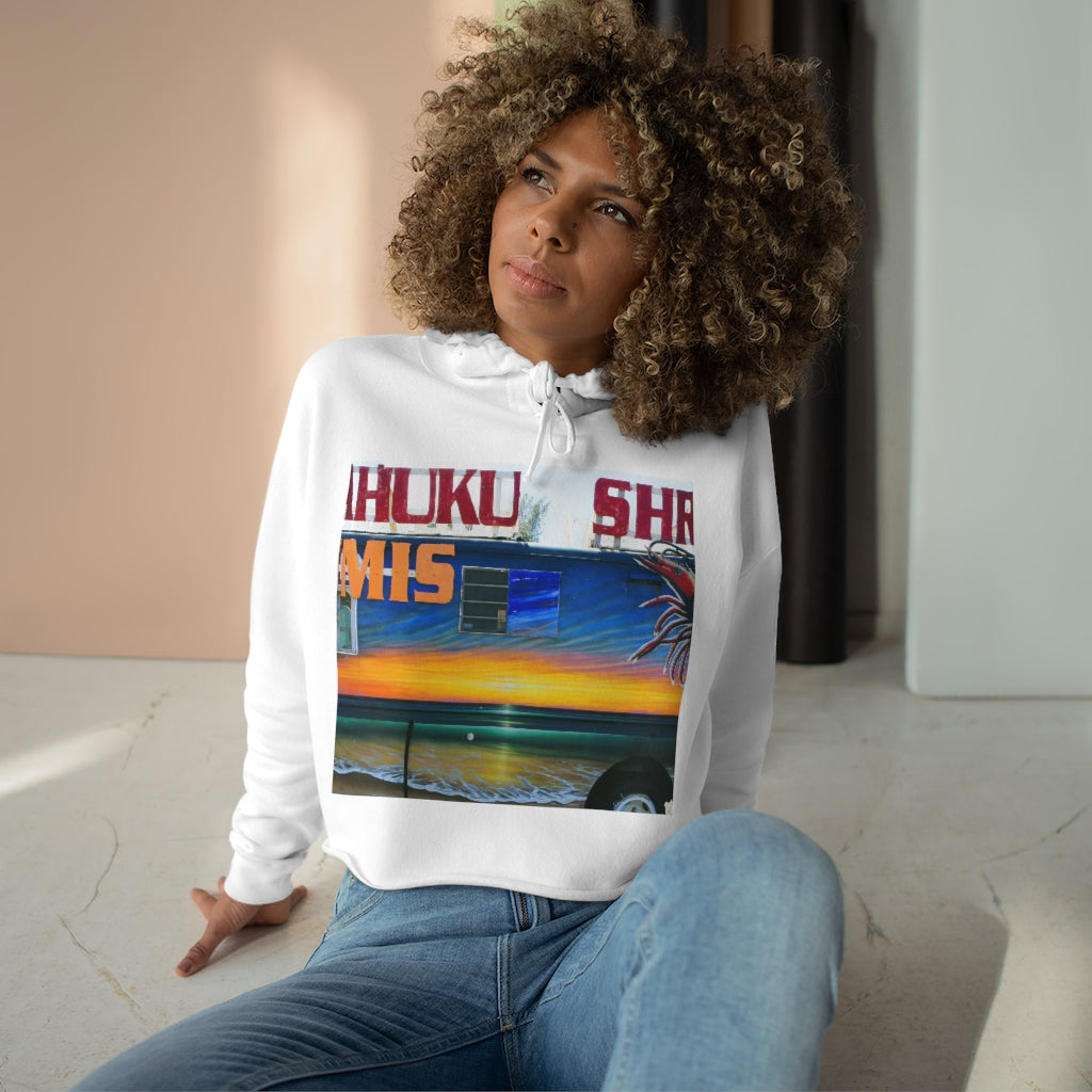 Fumis Aloha - Crop Hoodie - Fry1Productions