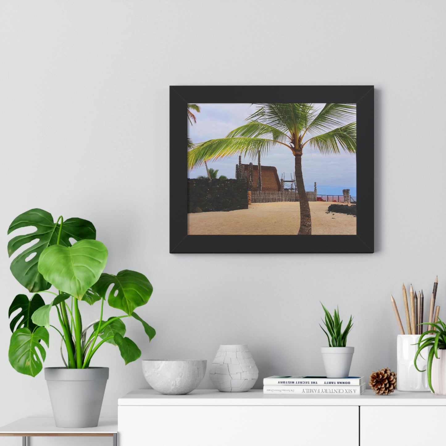 Florescence Hale O Keawe - Framed Horizontal Poster - Fry1Productions