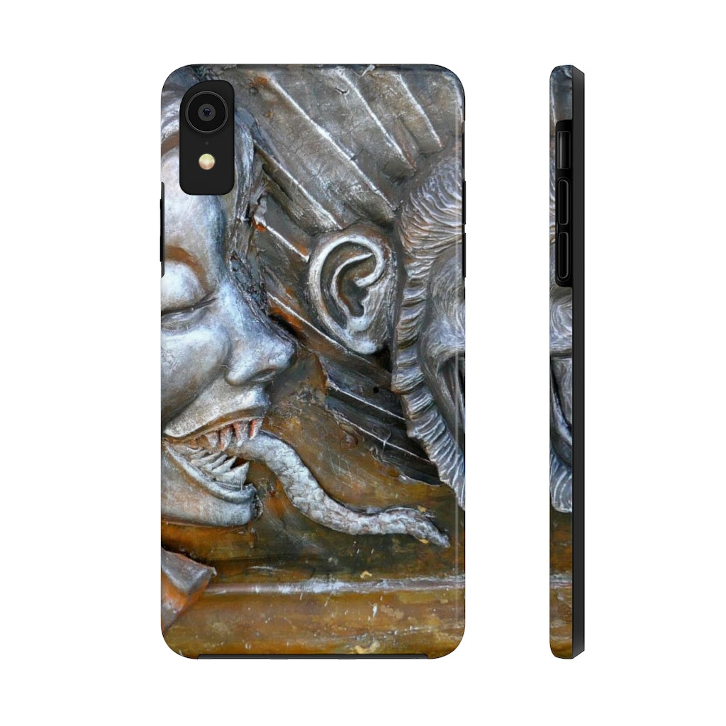 "Snakily Speaking" - iPhone Tough Case - Fry1Productions