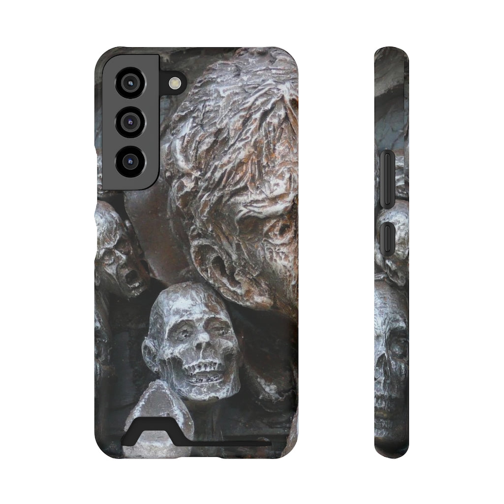 "Waiting for the King" - Galaxy S22 S21 & iPhone 13 Case With Card Holder - Fry1Productions