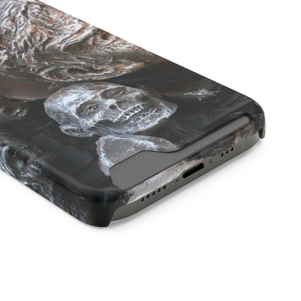 "Waiting for the King" - Galaxy S22 S21 & iPhone 13 Case With Card Holder - Fry1Productions