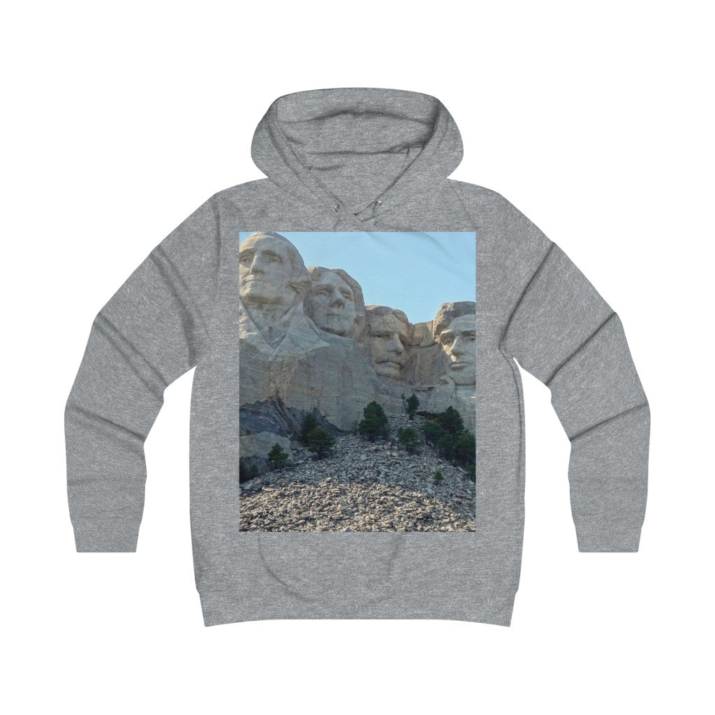 "History Remembered Forever" - Girlie College Hoodie - Fry1Productions