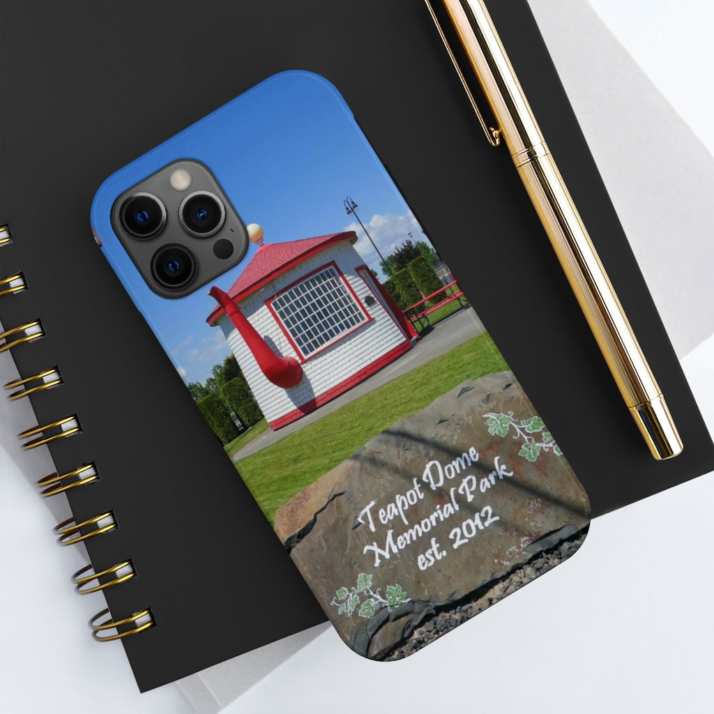 "Teapot Dome Memorial Park" - iPhone Tough Case - Fry1Productions