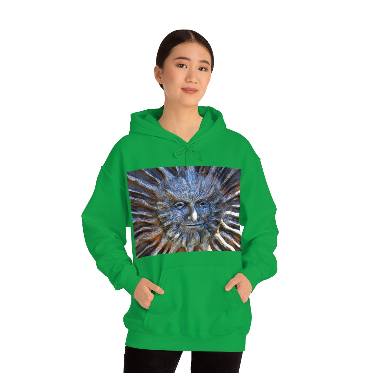 Sun God - Unisex Heavy Blend Hooded Sweatshirt - Fry1Productions