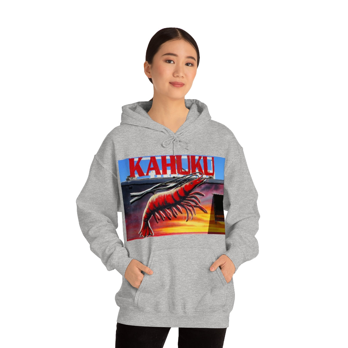 Kahuku Kai - Unisex Heavy Blend Hooded Sweatshirt - Fry1Productions