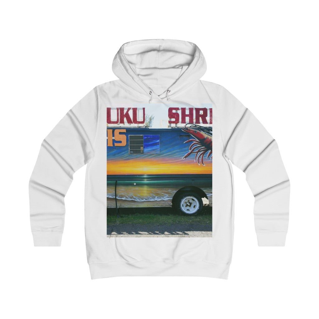 "Fumis Aloha" - Girlie College Hoodie - Fry1Productions