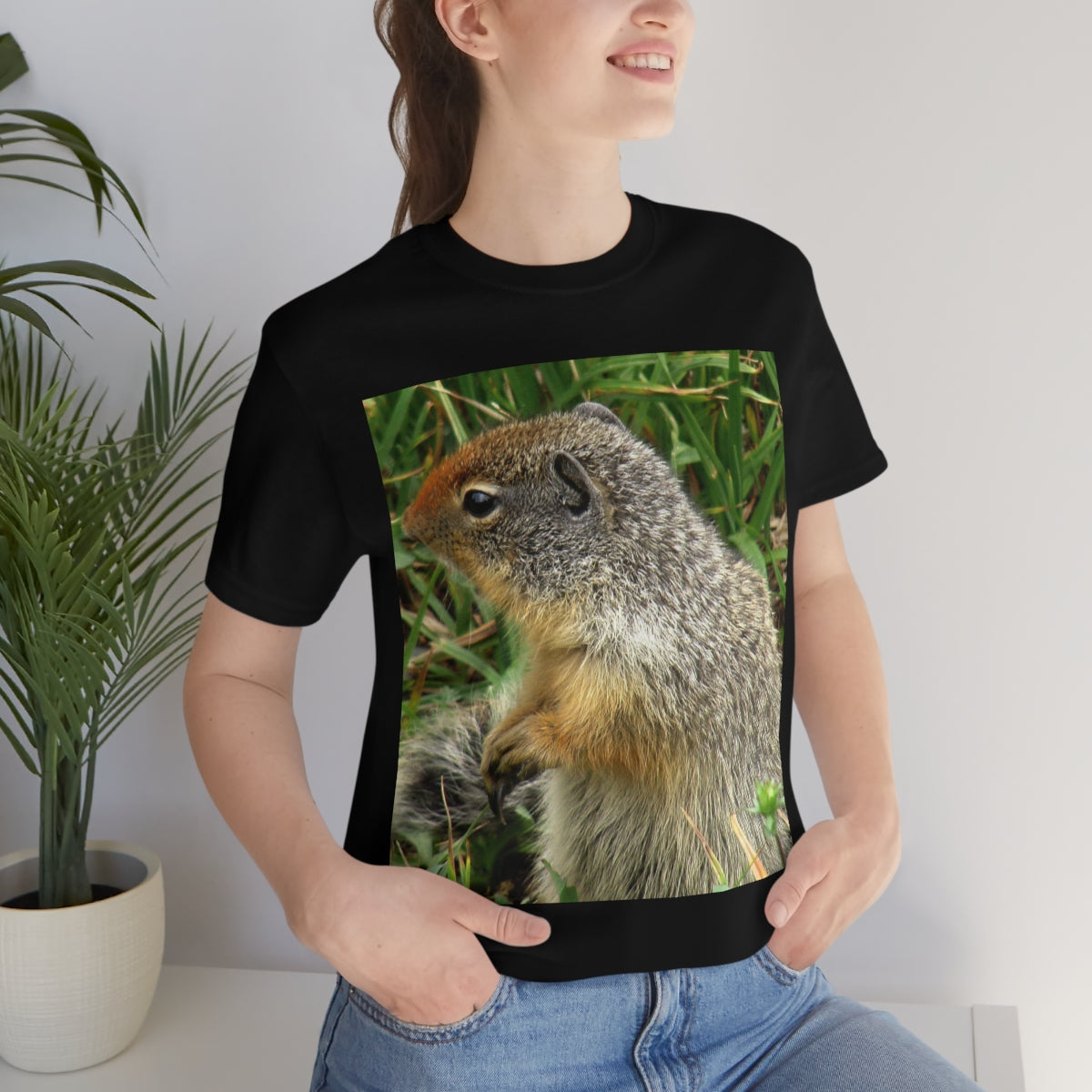 Inquisitive Stare - Unisex Jersey Short Sleeve T-Shirt - Fry1Productions