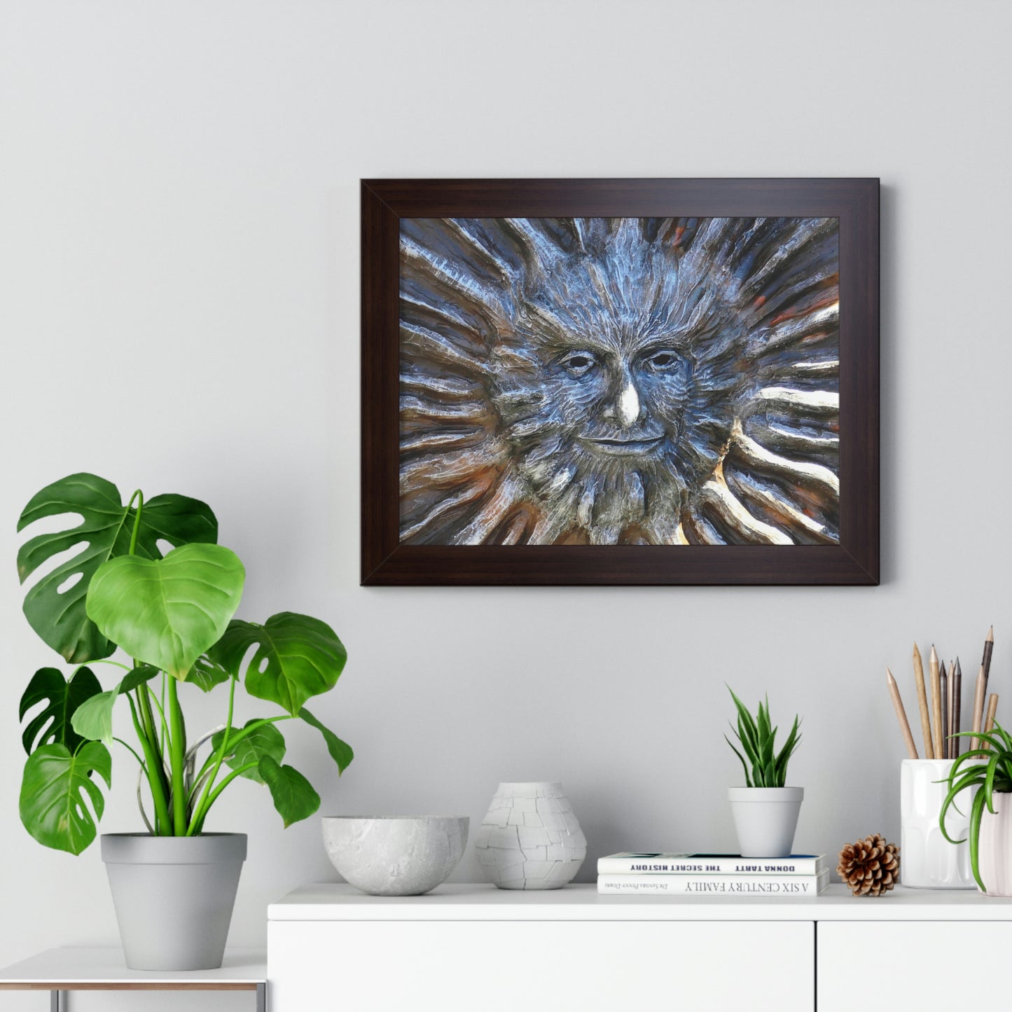 Sun God - Framed Horizontal Poster - Fry1Productions